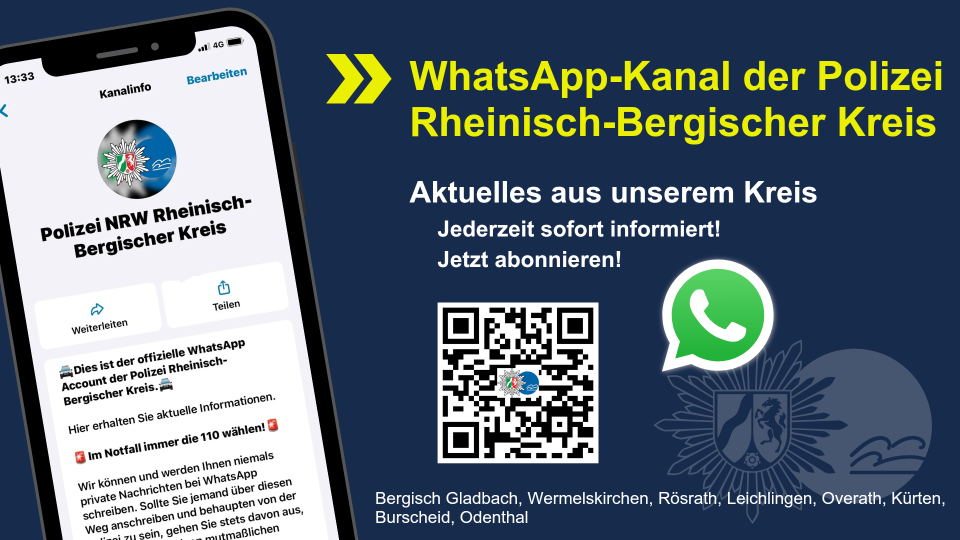 WhatsApp-Kanal der KPB RBK