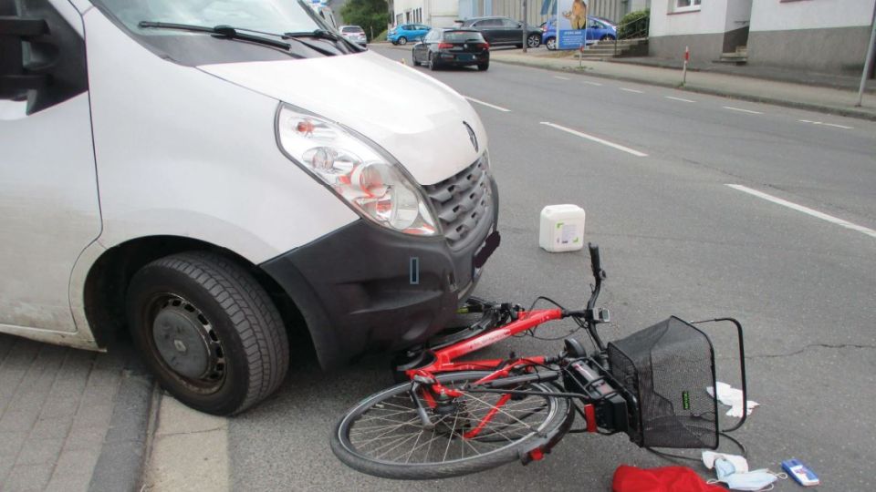 Verkehrsunfall mit Radfahrer